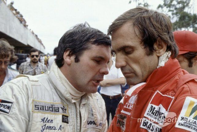 Alan Jones y Carlos Reutemann