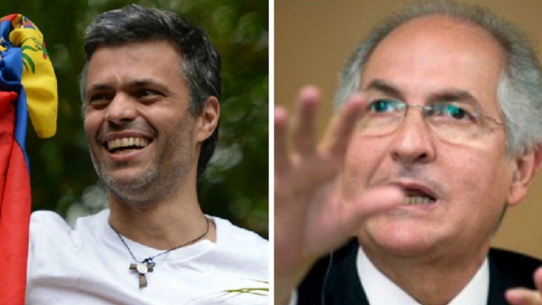 La Justicia les revocó el arresto domiciliario a dos opositores de Maduro.&nbsp;