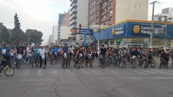 Bicicleteada en Puerto Madryn para pedir justicia por Diego Danese. Bicicleteada en Puerto Madryn para pedir justicia por Diego Danese.
