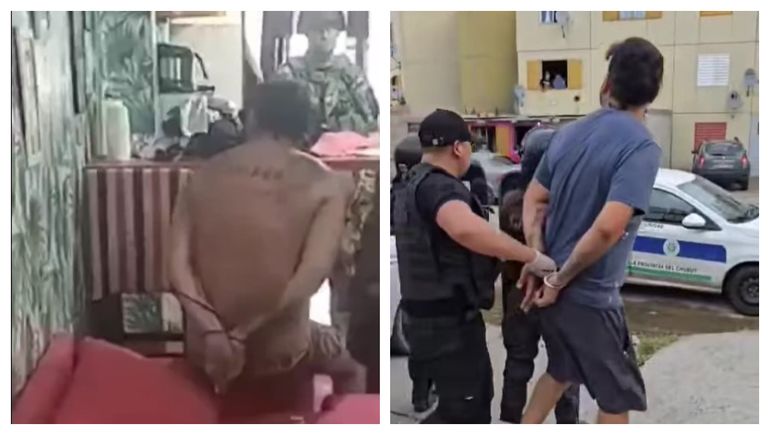 En uno de los allanamientos detuvieron al presunto el líder del grupo que agredió a los policías en Trelew. En uno de los allanamientos detuvieron al presunto el líder del grupo que agredió a los policías en Trelew.