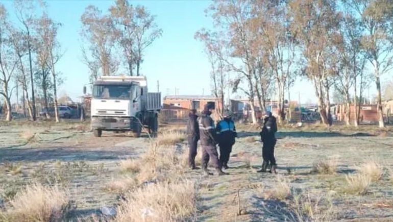 El predio de Trelew había sido tomado en abril