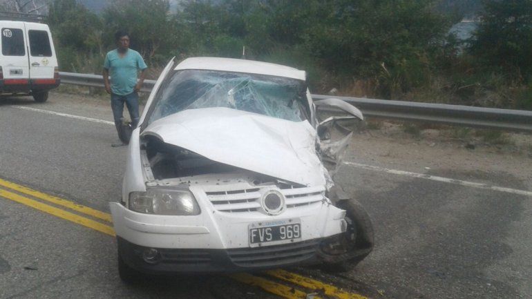 Un hombre se encuentra grave tras un choque en la Ruta 40