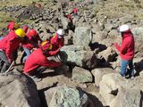 Un argentino restaura una represa prehispánica