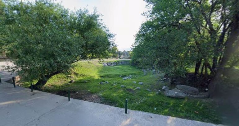 Lugar en donde apareció Tania Suárez, tras permanecer desaparecida durante 48 horas. Lugar en donde apareció Tania Suárez, tras permanecer desaparecida durante 48 horas.