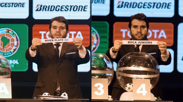 Los equipos argentinos tuvieron suerte dispar en el sorteo. River