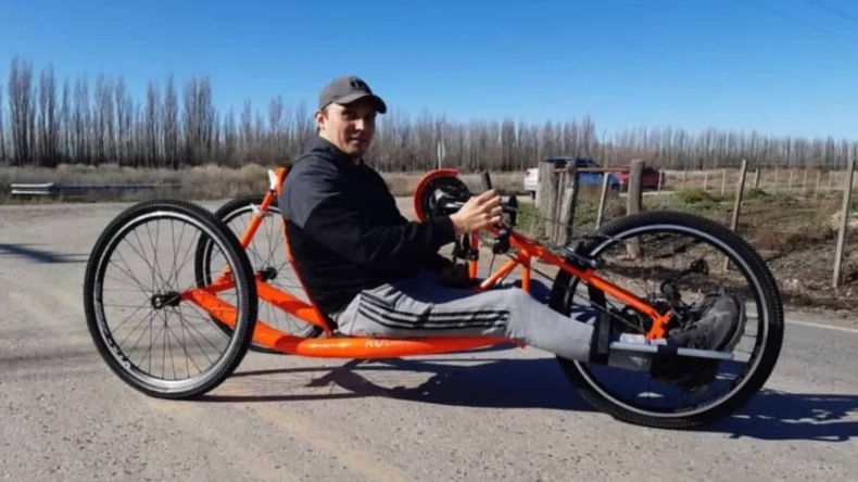 Mauri, el paratleta que unirá todo el Valle Medio por una causa noble (Foto 7 en Punto).