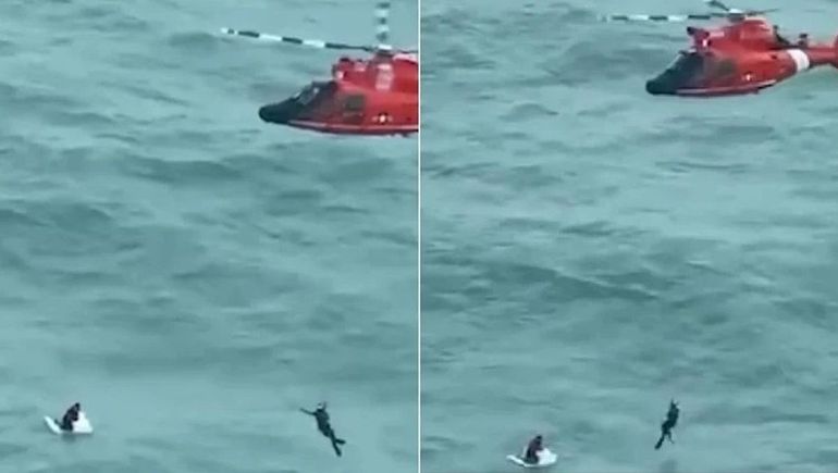 El huracán Milton no logró vencer a un hombre y su heladera. El huracán Milton no logró vencer a un hombre y su heladera.