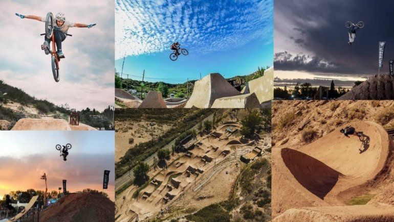 El primer parque de bici voladores de Latinoamérica en Neuquén