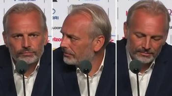 El DT del Congo Sébastien Desabre. El DT del Congo Sébastien Desabre.