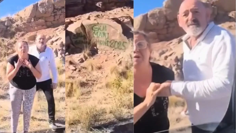 Los turistas pidieron disculpas y pagaron la multa millonaria en Mendoza