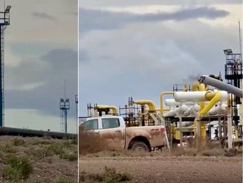 El yacimiento Rincón del Mangrullo donde ocurrió la explosión.