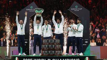 sin sinner, italia igual manda en el tenis: es tricampeon de la copa davis sin sinner, italia igual manda en el tenis: es tricampeon de la copa davis