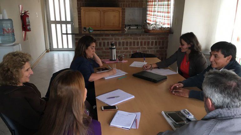 Reunión de la Comisión Revisora del IPC para Ajuste Salarial que tuvo lugar ayer.