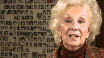 Quieren declarar Abuela de Río Negro a Estela de Carlotto