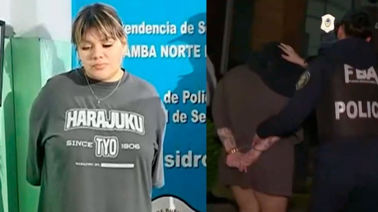 Morena Rial presa