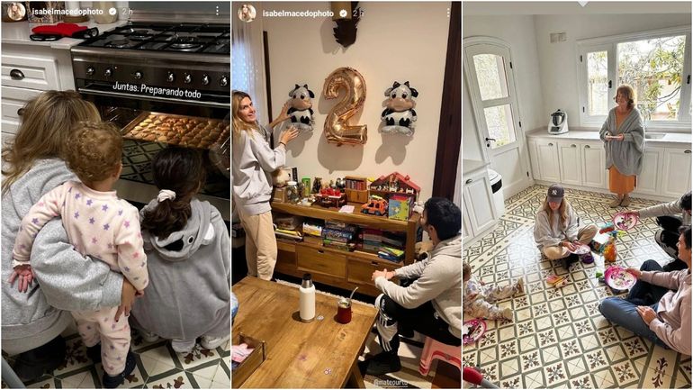 El festejo de la hija menor de Isabel Macedo El festejo de la hija menor de Isabel Macedo