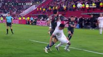 Nicolás Ramírez sancionó un polémico penal.