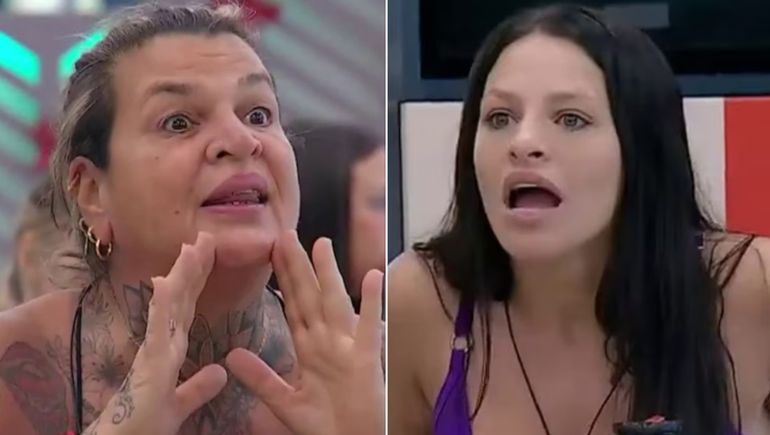 Sandra y Chiara se sacaron chispas en Gran Hermano.