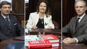 Rosatti, Highton de Nolasco y Rosenkrantz, en el centro de la polémica.
