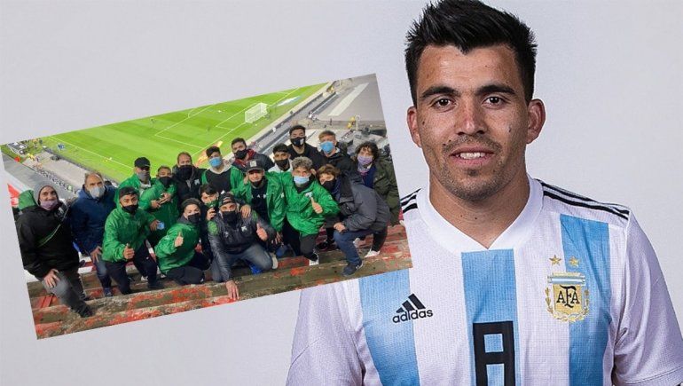 El gran gesto del Huevo Acuña con los pibes de la pensión de Ferro