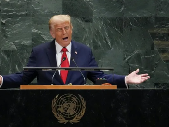 o un trato o los aniquilo: el violento aviso de donald trump en la onu