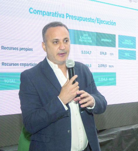 Fernando Schpoliansky, secretario de Finanzas.