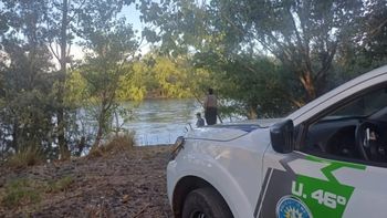 El rescate del cuerpo hallado en el río Neuquén seguirá este jueves / Foto Cinco Salto al Día.