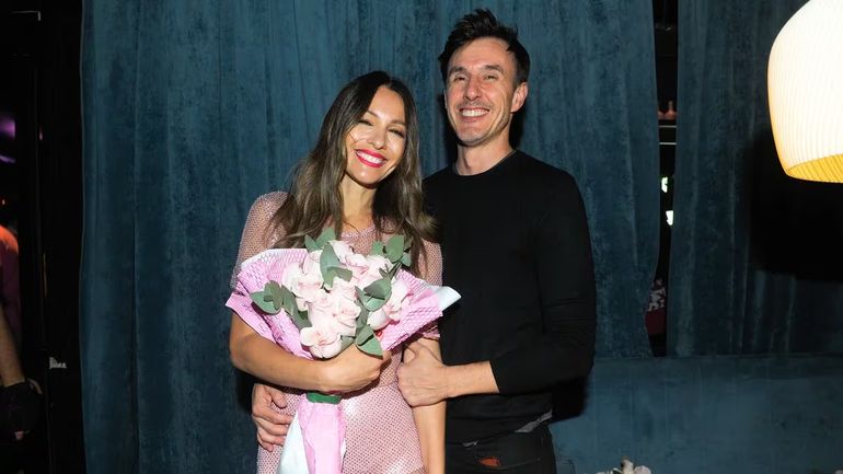 Pampita y Roberto García Moritán