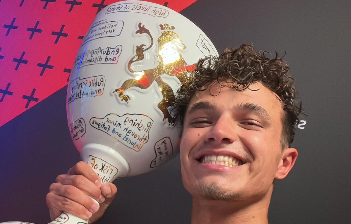 Fórmula 1: Lando Norris voló en Países Bajos y cortó la racha de Verstappen