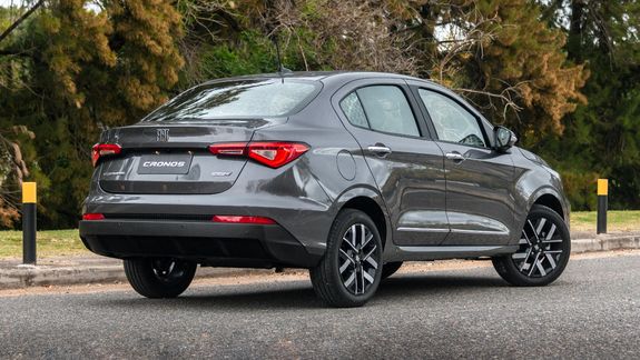 Fiat Cronos, el sedán más popular de Argentina.&nbsp; Foto: Stellantis.