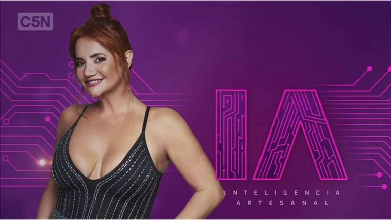 A qué súper famoso se chapó Nancy Pazos en su nuevo programa de TV