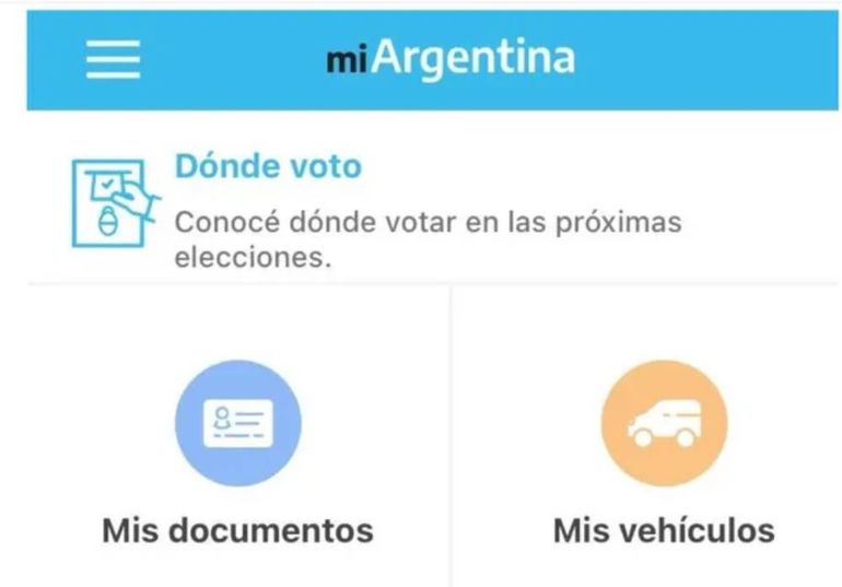 A través de la App Mi Argentina se podrá consultar dónde votar en las PASO 2023. A través de la App Mi Argentina se podrá consultar dónde votar en las PASO 2023.