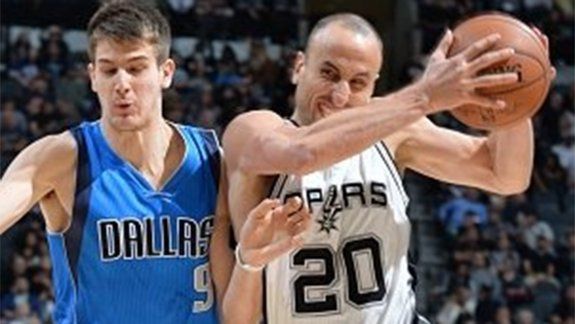 manu aporto 8 puntos en la victoria de los spurs ante los mavericks