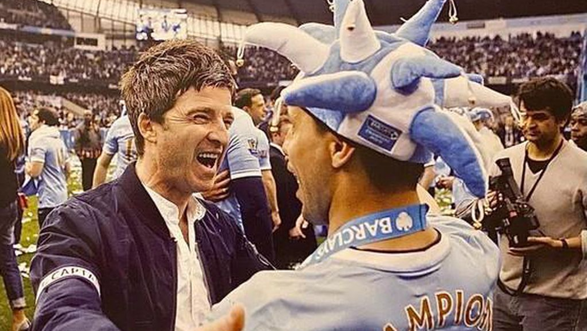 El sentido mensaje de Liam Gallagher al Kun Agüero