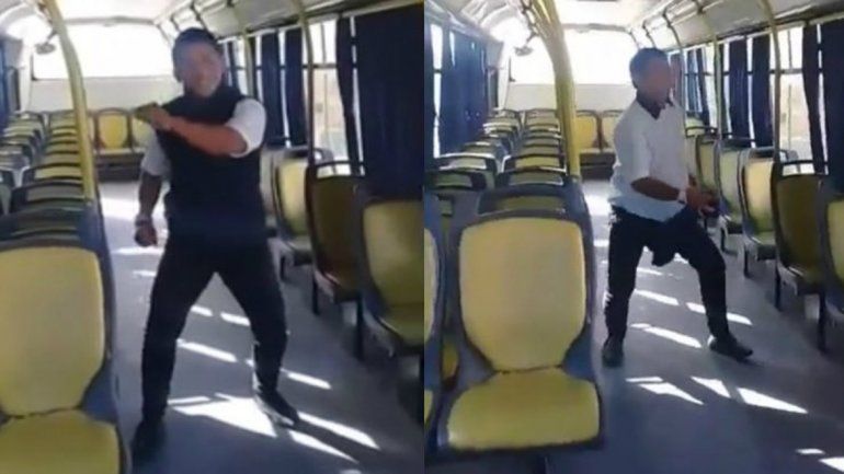 El baile del colectivero hot se hizo viral y ya tiene el aprobado del conductor. ¿Quedará?