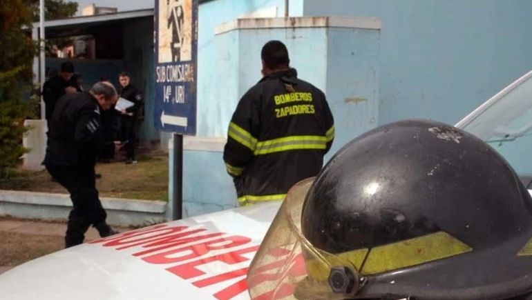 Incendio en una comisaría: dos presos murieron