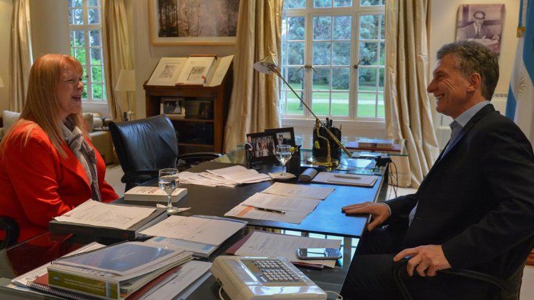 Macri recibió a Stolbizer por su libro sobre la corrupción