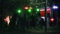 dramatico video: auto del rally federal despisto y cayo al rio