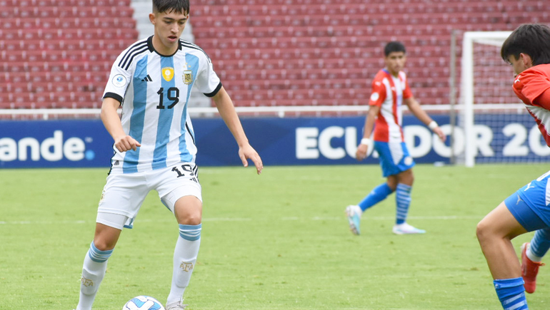 La Selección argentina sub 17 mereció más, pero no pudo con Paraguay