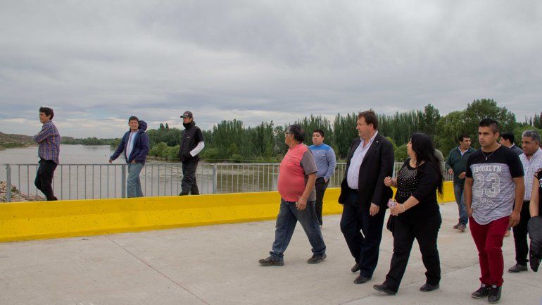 Luego de 11 años, quedó inaugurado el puente de la Isla Jordán