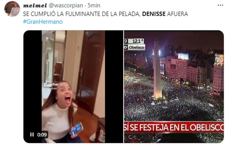 Los mejores memes de la eliminación de Denisse de Gran Hermano Los mejores memes de la eliminación de Denisse de Gran Hermano