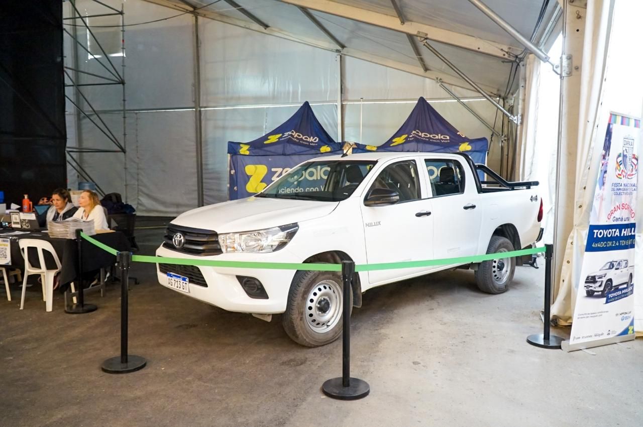 Zapala: quién fue la ganadora de la camioneta 0km en la Fiesta del Inmigrante y las Colectividades