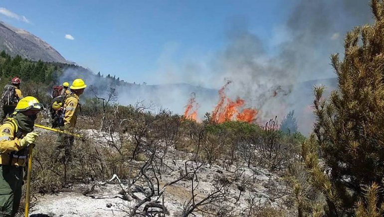 Carreras declaró el estado de emergencia por el incendio de El Bolsón