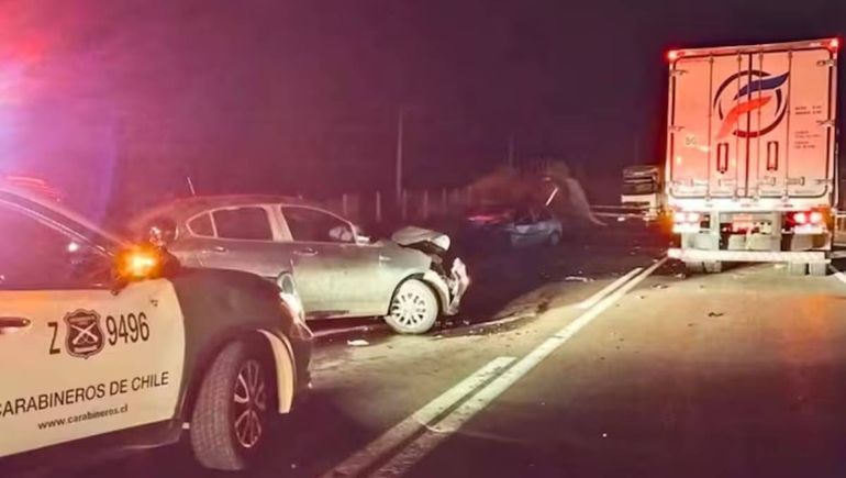 El accidente fatal ocurrió en la autopista que llega desde Mendoza a Chile