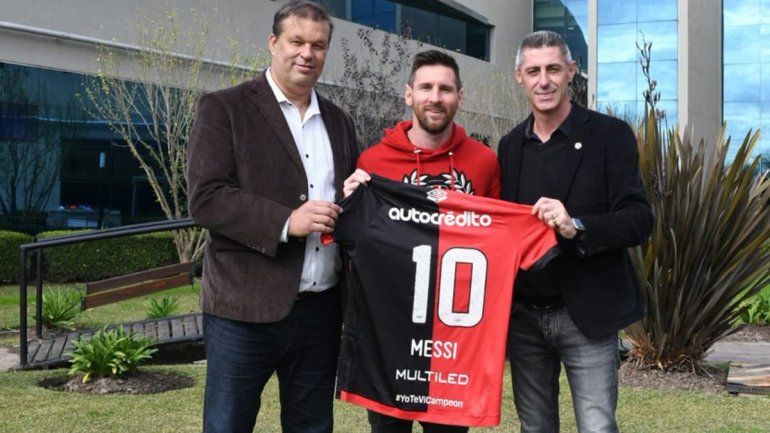 El ingenioso tuit de Newells que le da la bienvenida a Messi