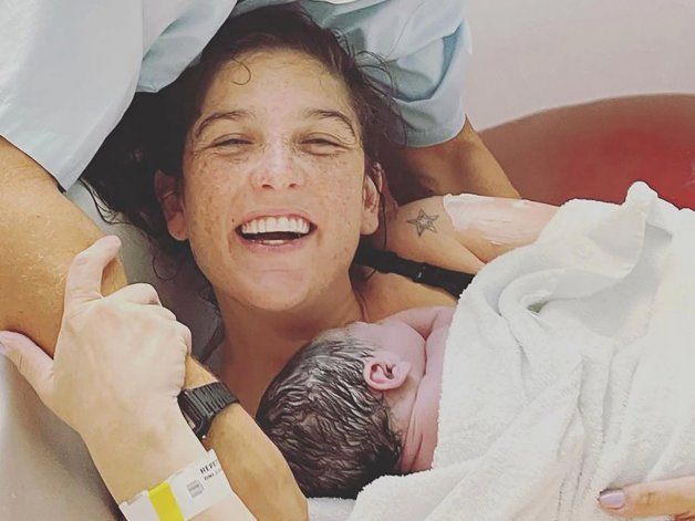 Juana Repetto compartió las primeras imágenes de su segundo hijo
