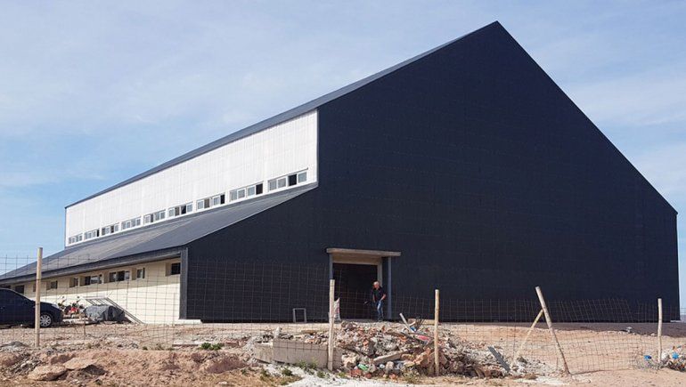 Ya está casi lista la sala de actividades físicas del barrio Z1