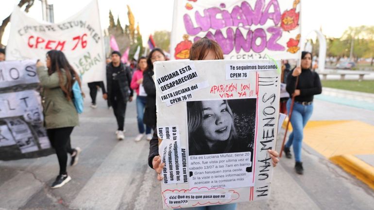 Elevaron la recompensa por la aparición de Luciana Muñoz, desaparecida hace 3 meses, a 100 millones de pesos. Elevaron la recompensa por la aparición de Luciana Muñoz, desaparecida hace 3 meses, a 100 millones de pesos.