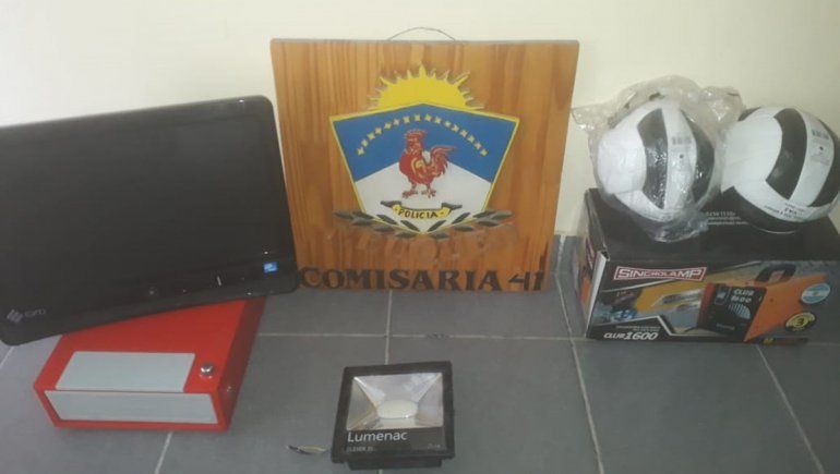 Robo hormiga al parador recreativo del balneario Sandra Canale