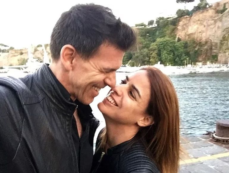 Marina calabró y Martín Albrecht estuvieron juntos diez años. Marina calabró y Martín Albrecht estuvieron juntos diez años.